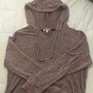 Feathers Maternity Hoody
